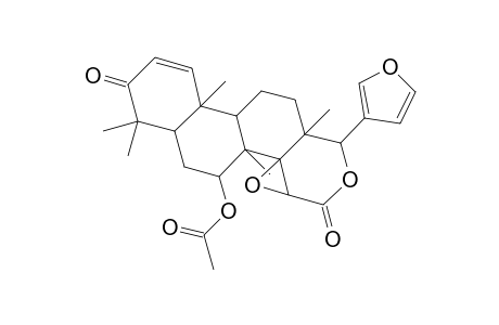 7a-Acetoxy-3-oxo-14b,15b-epoxy-meliac-1-enolide