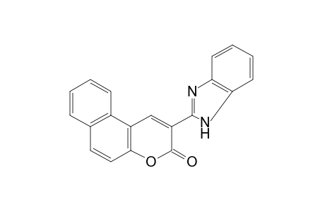 2-(2-benzimidazolyl)-3H-naphtho[2,1-b]pyran-3-one