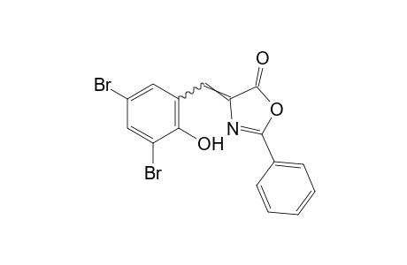 4-(3,5-dibromosalicylidene)-2-phenyl-2-oxazolin-5-one