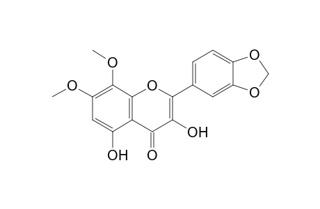 3,5-Dihydroxy-7,8-dimethoxy-3',4'-methylenedioxyflavone