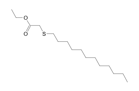 2-(dodecylthio)acetic acid, ethyl ester