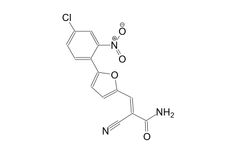 (2E)-3-[5-(4-chloro-2-nitrophenyl)-2-furyl]-2-cyano-2-propenamide