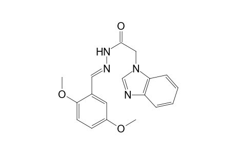 1H-benzimidazole-1-acetic acid, 2-[(E)-(2,5-dimethoxyphenyl)methylidene]hydrazide