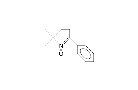 5,5-DIMETHYL-2-PHENYLPYRROLINE-N-OXIDE;PHENYL-DMPOS;3,4-DIHYDRO-2,2-DIMETHYL-5-PHENYL-2H-PYRROLE-1-OXIDE