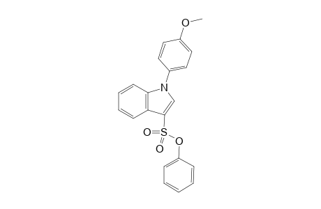 N-(4-methoxyphenyl)-indole-3-sulfonic acid phenyl ester