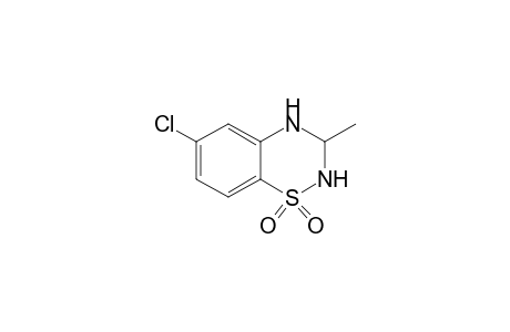 2H-1,2,4-Benzothiadiazine, 6-chloro-3,4-dihydro-3-methyl-, 1,1-dioxide