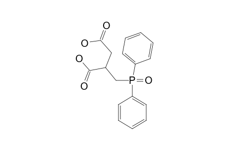 2-[di(phenyl)phosphorylmethyl]succinic acid