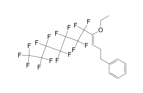 (Z)-1-(Pentadecafluoroheptyl)-1-ethoxy-4-phenylbutene