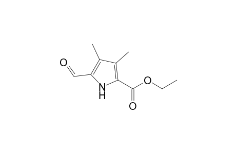 1H-Pyrrole-2-carboxylic acid, 5-formyl-3,4-dimethyl-, ethyl ester