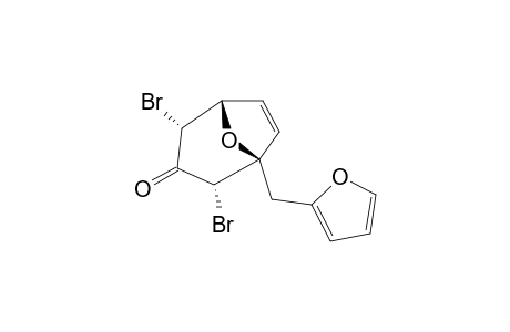 (1R,2S,4R,5S)-2,4-DIBROMO-1-(2-FURYLMETHYL)-8-OXABICYCLO-[3.2.1]-OCT-6-EN-3-ONE