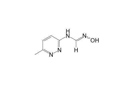 N-(6-methyl-3-pyridazinyl)formamidoxime