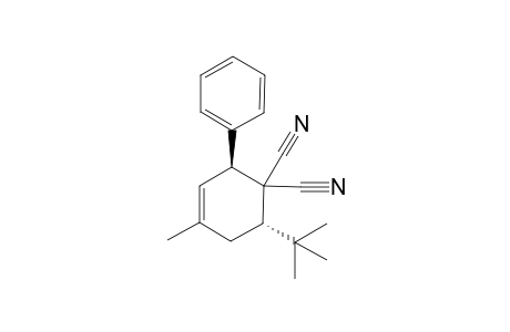 Trans-1,1-dicyano-6-tert-butyl-4-methyl-2-phenylcyclohex-3-ene