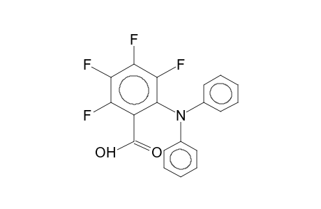 2-(N,N-DIPHENYLAMINO)-3,4,5,6-TETRAFLUOROBENZOIC ACID