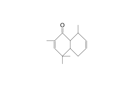 2,4,4,8-Tetramethyl-4a.beta.,5,8,8a.alpha.-tetrahydro-1(4H)-naphthalenone