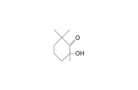 2,6,6-Trimethyl-2-hydroxy-cyclohexanone