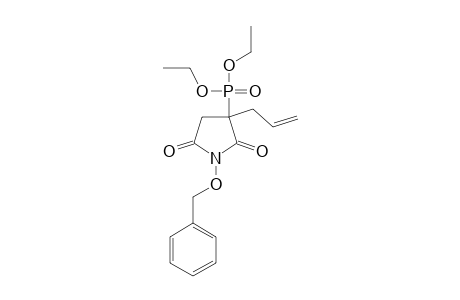 DIETHYL-(3-ALLYL-1-BENZYLOXY-2,5-DIOXOPYRROLIDIN-3-YL)-PHOSPHONATE