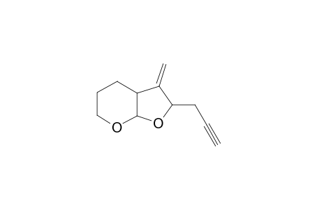 3-methylene-2-propargyl-4,5,6,7a-tetrahydro-3aH-furo[2,3-b]pyran