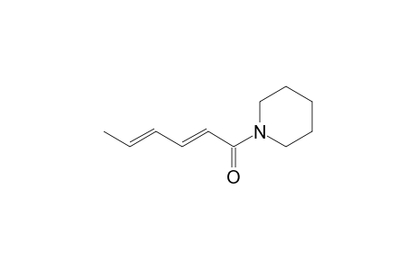 (2E,4E)-1-(1-piperidinyl)-1-hexa-2,4-dienone