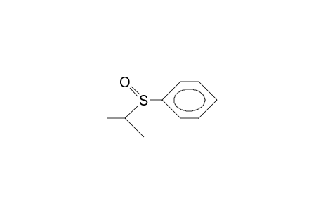 ISOPROPYL-PHENYL-SULPHOXIDE;[(1-METHYLETHYL)-SULFINYL]-BENZENE