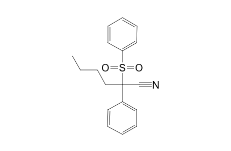 N-BUTYL-PHENYL-(PHENYLSULFONYLACETONITRILE)