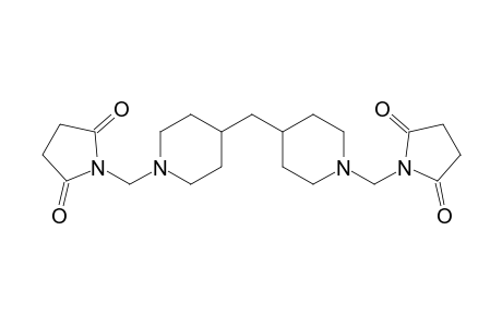 N,N'-[4,4'-methylenebis(piperidinomethylene)]disuccinimide