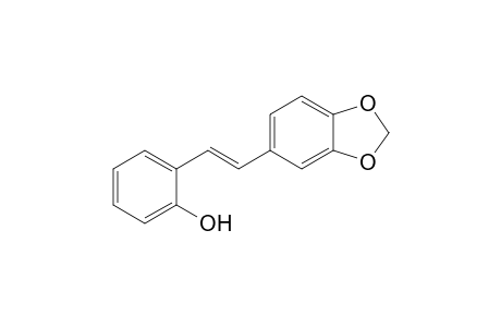 1-(3,4-Methylenedioxyphenyl)-2-(2-hydroxyphenyl)ethene