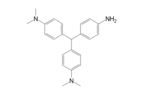 Benzenamine, 4,4'-[(4-aminophenyl)methylene]bis[N,N-dimethyl-