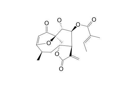 8.beta.-Angeloyloxy-9.alpha-hydroxy-calyculatolide