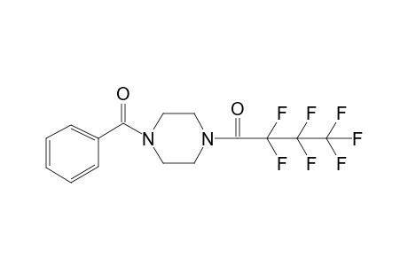 1-(4-Benzoylpiperazin-1-yl)-2,2,3,3,4,4,4-heptafluorobutan-1-one