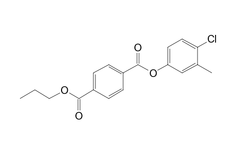 Terephthalic acid, 4-chloro-3-methylphenyl propyl ester