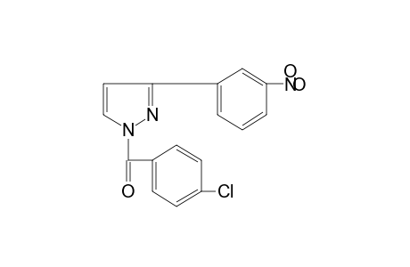 1-(p-chlorobenzoyl)-3-(m-nitrophenyl)pyrazole