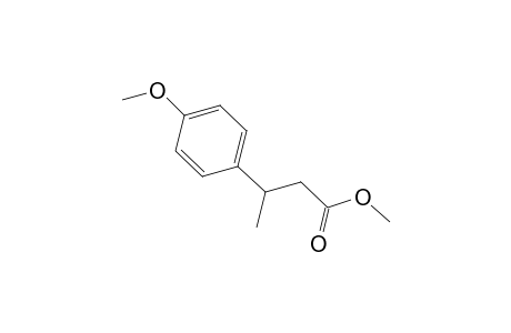 3-(4-Methoxy-phenyl)-butanoic acid, methyl ester