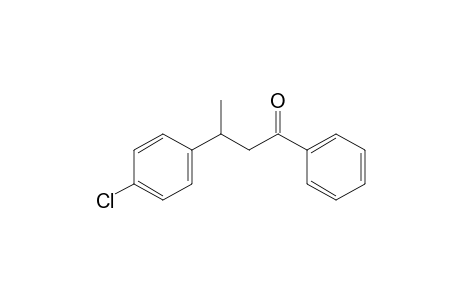 3-(4-Chlorophenyl)-1-phenylbutan-1-one