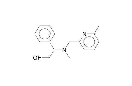 N-[(6-METHYL-2-PYRIDYL)METHYL]-2-METHYLAMINO-2-PHENYL-1-ETHANOL