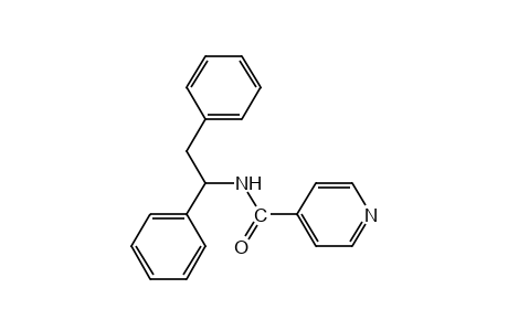 N-(1,2-diphenylethyl)isonicotinamide