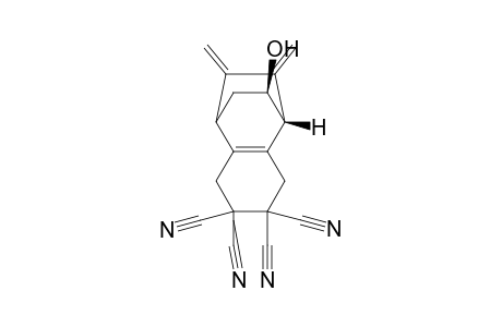 1,4-Ethanonaphthalene-6,6,7,7-tetracarbonitrile, 1,2,3,4,5,8-hexahydro-9-hydroxy-2,3-bis(methylene)-, (1.alpha.,4.alpha.,9R*)-(.+-.)-