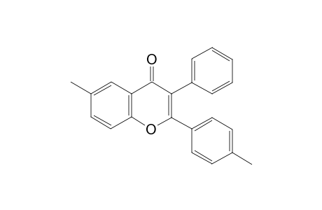 6-Methyl-3-phenyl-2-(p-tolyl)-4H-chromen-4-one