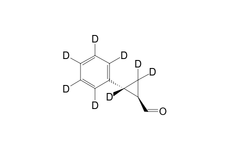 (1R,2R)-trans-2-(Pentadeuteriophenyl)-2,3,3-trideuterio-cyclopropane-1-carboxaldehyde