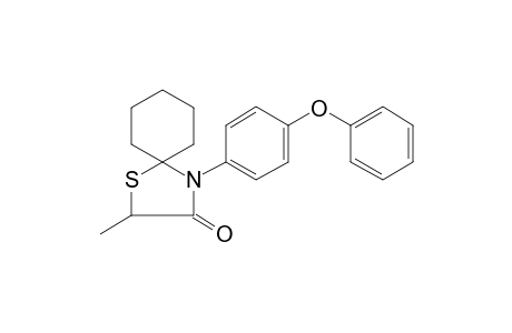 2-Methyl-4-(4-phenoxy-phenyl)-1-thia-4-aza-spiro[4.5]decan-3-one