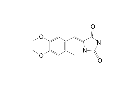 2,4(1H,5H)-Imidazoledione, dihydro-5-[4,5-dimethoxy-methylbenzylidene]-