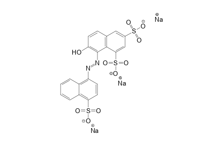 C.I. Acid Red 18, trisodium salt