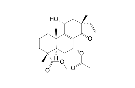 METHYL-7-ALPHA-ACETOXY-11-ALPHA-HYDROXY-14-OXO-8,15-ISO-PIMARADIEN-18-OATE