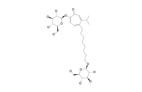 6-ISOPROPYL-5-(N-OCTYL-BETA-GLUCOPYRANOSYL)-TROPOLONE-BETA-GLUCOPYRANOSIDE