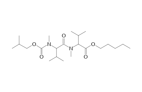 Valylvaline, N,N'-dimethyl-N'-isobutoxycarbonyl-, pentyl ester