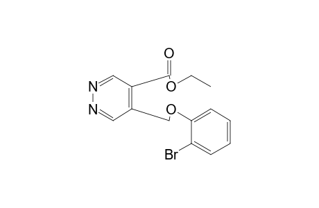 ETHYL-5-(2-BROMO-PHENOXYMETHYL)-4-PYRIDAZINE-CARBOXYLATE