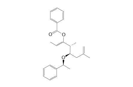 (-)-(2Z,4S,5S,1'S)-4,7-DIMETHYL-5-(1'-PHENYLETHOXY)-OCTA-2,7-DIEN-3-YL-BENZOATE