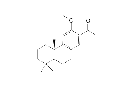 13-ACETYL-12-METHOXY-PODOCARPA-8,11,13-TRIENE