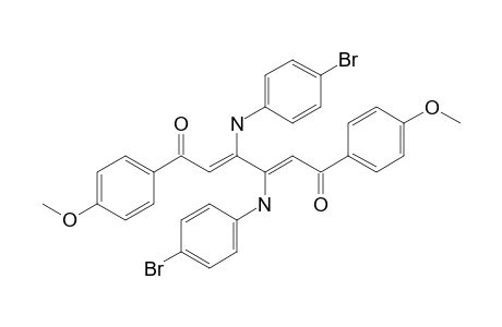 1,6-Di(4-methoxyphenyl)-3,4-di(4-bromophenylamino)hexa-2,4-diene-1,6-dione