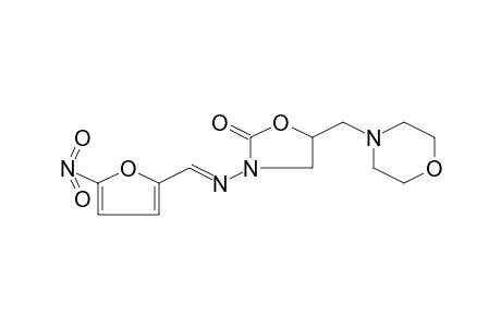 (+-)-5-(Morpholinomethyl)-3-((5-nitrofurfurylidene)amino)-2-oxazolidinone