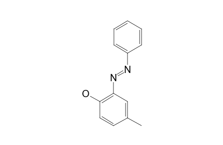 2-(phenylazo)-p-cresol